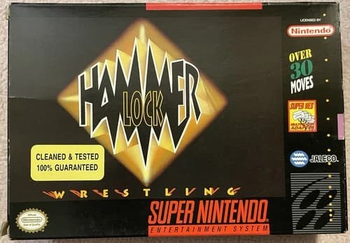 Hammerlock Wrestling (Super Nintendo Entertainment System, 1994)