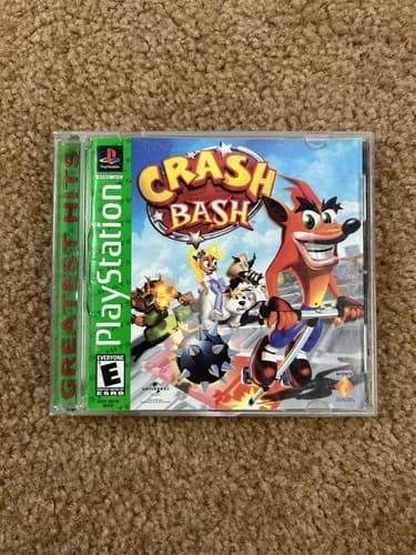 Crash Bash PS1 Complete Greatest Hits Tested Working PlayStation 1 Game