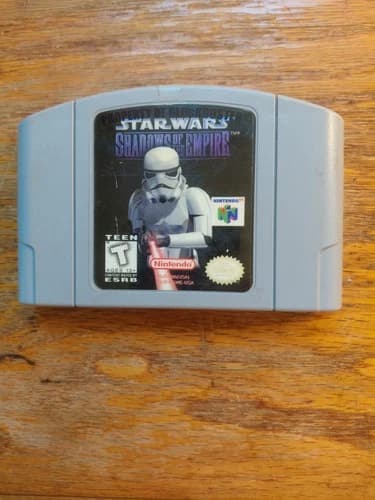 Star Wars Shadows of the Empire Nintendo 64 N64 Authentic Blockbuster Game
