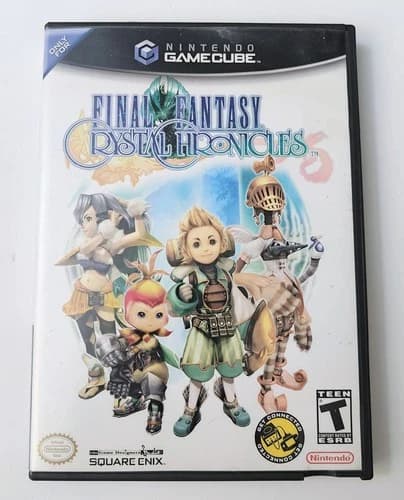 Final Fantasy: Crystal Chronicles (Nintendo GameCube, 2004) COMPLETE W MANUAL