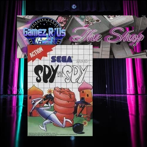 Spy vs. Spy (Sega Master System) Sega Card Complete In Box Tested Working!!!