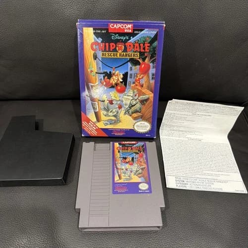Nintendo NES Disney's Chip 'N Dale: Rescue Rangers - Blockbuster Rental