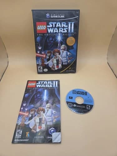 LEGO Star Wars II: The Original Trilogy (Nintendo GameCube, 2006) CIB W/ Manual