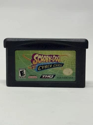 Scooby-Doo and the Cyber Chase Game Boy Advance Nintendo GBA Authentic Tested
