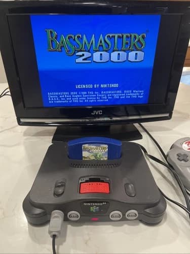 BASSMASTERS 2000 - NINTENDO 64 N64 - CART ONLY *TESTED & WORKING*