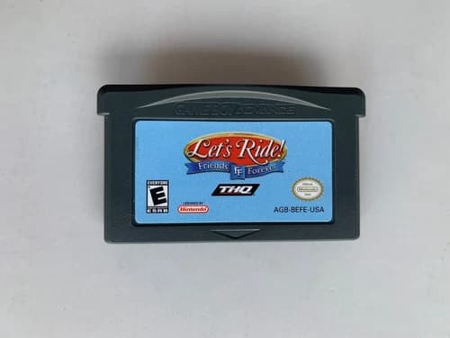 Let’s Ride! Friends Forever Game Boy Advance Nintendo GBA