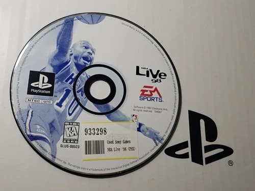 --DISC ONLY-- NBA Live 98 (PlayStation 1, PS1)