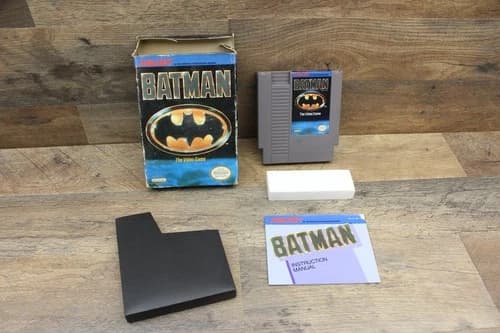 Batman: The Video Game NES Nintendo Complete in Box CIB