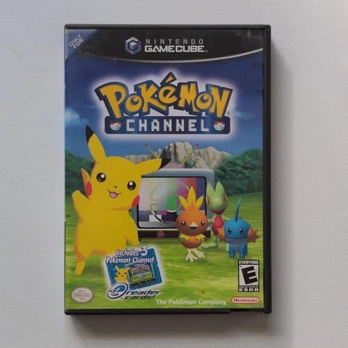 Nintendo Pokémon Channel Action Adventure GameCube 3 e-Reader Cards 2003
