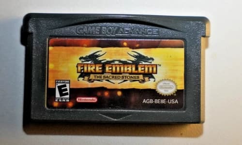 Fire Emblem: The Sacred Stones (Nintendo Game Boy Advance 2005) GBA Authentic
