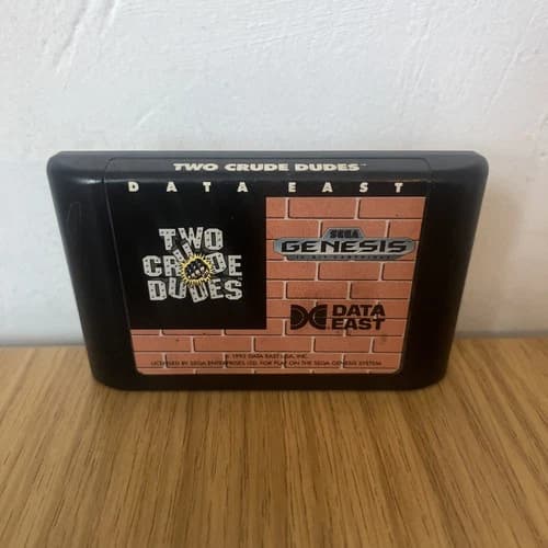 Two Crude Dudes - Sega Genesis - Mega Drive