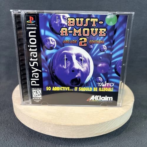 PlayStation 1 - Bust-A-Move 2 Arcade Edition - Complete - Refurbished, Excellent
