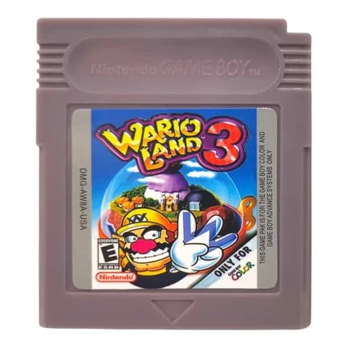 Wario Land 3 (Nintendo Game Boy Color, 2000) GBC