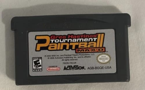Greg Hastings' Tournament Paintball Max'd (Nintendo Game Boy Advance, 2006)