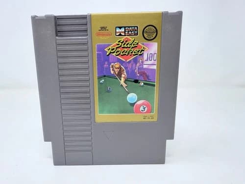 Side Pocket (Nintendo Entertainment System, NES, 1994) TESTED & WORKS