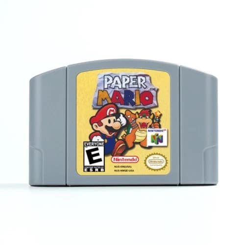 Paper Mario for Nintendo 64 N64 USA Version Cartridge