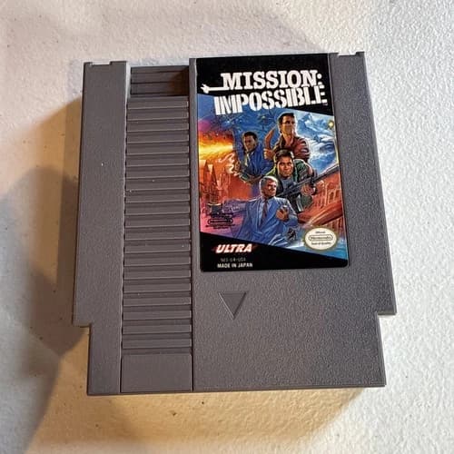 Mission: Impossible (NES Nintendo Entertainment System, 1990)