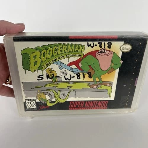 Boogerman: A Pick and Flick Adventure (Super Nintendo Entertainment SNES