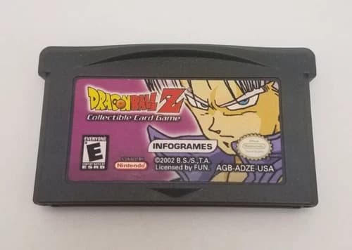 Dragon Ball Z Collectible Card Game GBA (Nintendo Game Boy Advance, 2002)
