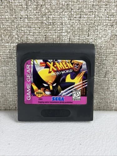 X-Men: Mojo World (Sega Game Gear SGG, 1996) *Cart Only* Tested