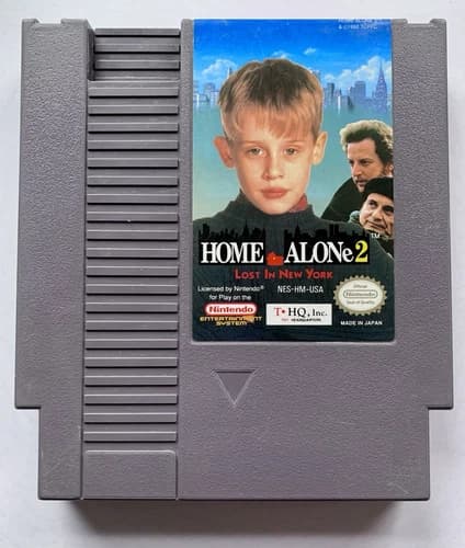 Home Alone 2 (Nintendo Entertainment System, NES) CLEANED & TESTED