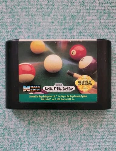 Side Pocket (Sega Genesis, 1992) Cart Only.