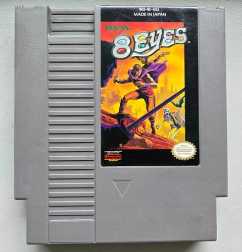 8 Eyes - NES Nintendo Authentic Cartridge Only
