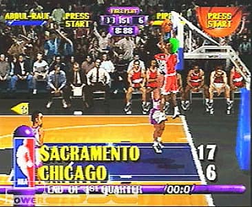 NBA Hangtime, (PS1)