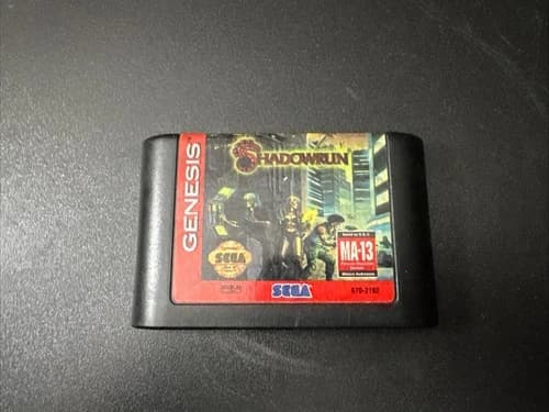 Shadowrun - Sega Genesis - CART ONLY