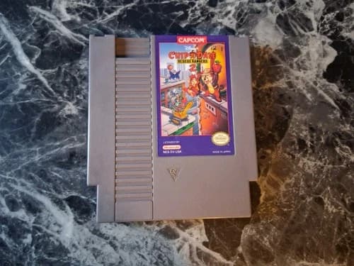 Chip 'N Dale Rescue Rangers 2 Nintendo NES Authentic Tested Contacts Cleaned
