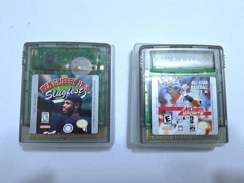 Ken Griffey Jr.'s Slugfest All Star Baseball 2001 Nintendo GameBoy Color Set