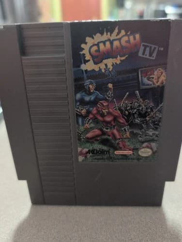 Nintendo NES Smash T.V. Game Cartridge Tested Combine