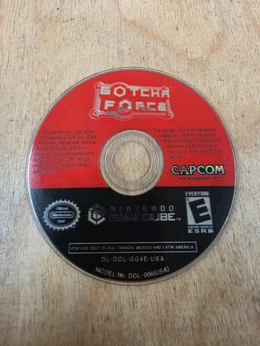 Gotcha Force Nintendo GameCube RARE Disc Only Fast Shipping
