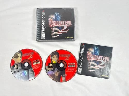 Resident Evil 2 Playstation 1 PS1 Complete CIB Authentic Good Shape