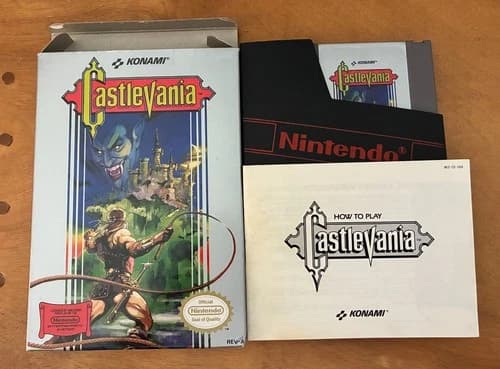 Castlevania (Nintendo NES) CIB with box and manual