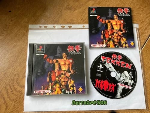 Tekken game ps1 sony PlayStation