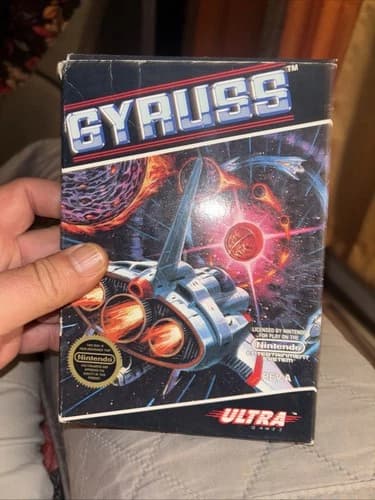 Gyruss Nintendo NES Game Complete CIB Box Instructions #25