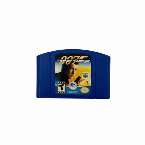 007 The World Is Not Enough Nintendo 64 N64 James Bond Authentic Tested Works