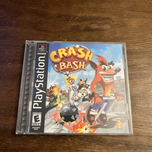 Crash Bash (Sony PlayStation 1) PS1 Black Label Complete - Tested - Authentic