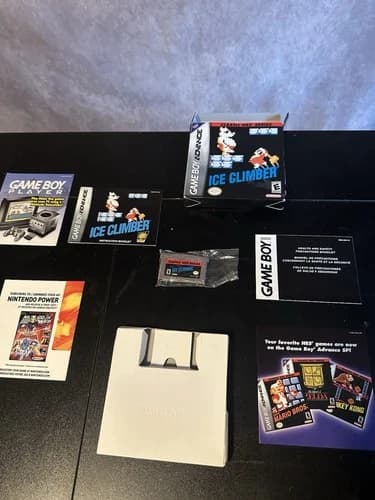 Ice Climber Classic NES Series Nintendo Game Boy Advance CIB Complete in Box GBA