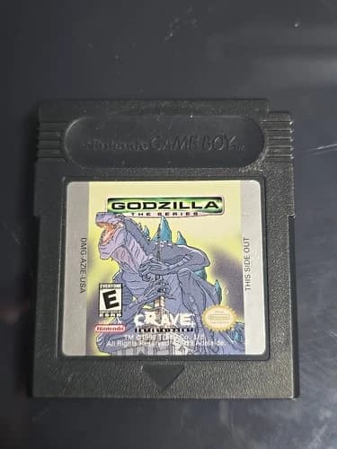NINTENDO GAMEBOY GODZILLA THE SERIES GAME ONLY