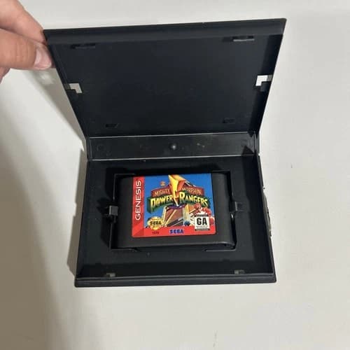 Mighty Morphin Power Rangers Sega Genesis Tested Works Authentic!