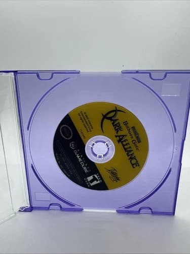 Nintendo GameCube Game Baldur’s Gate Dark Alliance Disc Only Tested Works