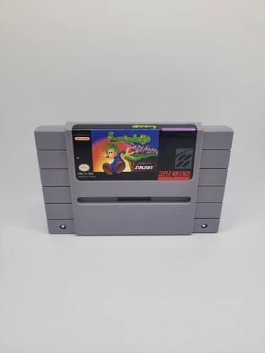 Lemmings (Super Nintendo Entertainment System, 1992) SNES Authentic - Tested!