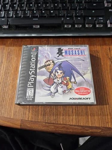 Brave Fencer Musashi (Sony PlayStation 1, 1998) Complete w Registration PS1