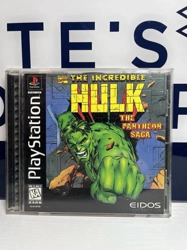 PlayStation Incredible Hulk The Pantheon Saga (PlayStation PS1), CIB Tested
