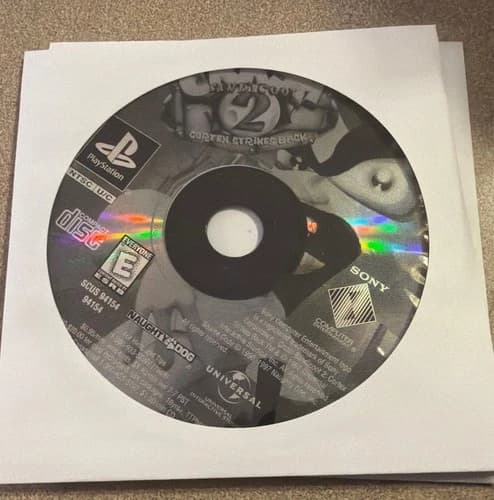 Crash Bandicoot 2: Cortex Strikes Back (Sony PlayStation 1, PS1) Disc Only Works