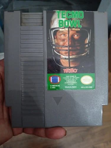 Tecmo Bowl (Nintendo NES, 1991) Cartridge Only