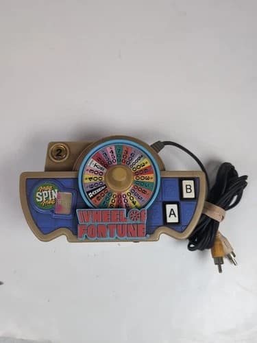 Wheel of Fortune 2nd Edition Plug N Play Tv Games 2007 Jakks Pacific.