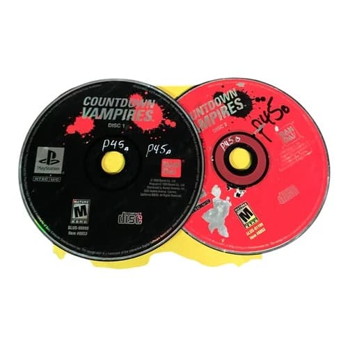 Sony PlayStation 1 PS1 Disc Only Tested Countdown Vampires CF
